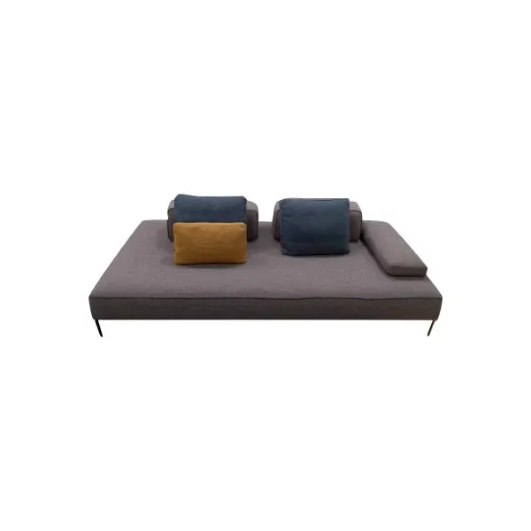 Divano 3 posti Jest Fancy in tessuto (grigio) 2