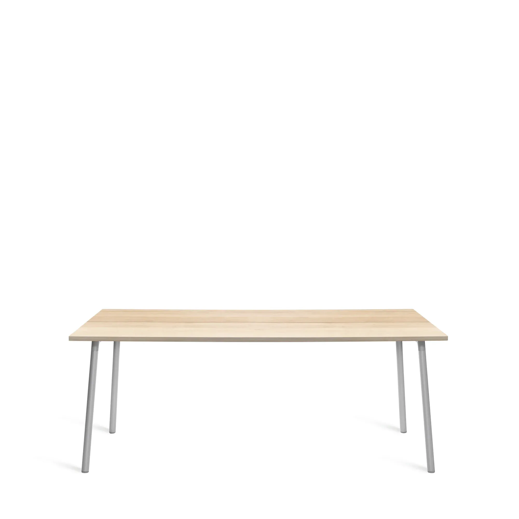 Run Table in Silver and Accoya by Sam Hecht and Kim Colin, Emeco Brand