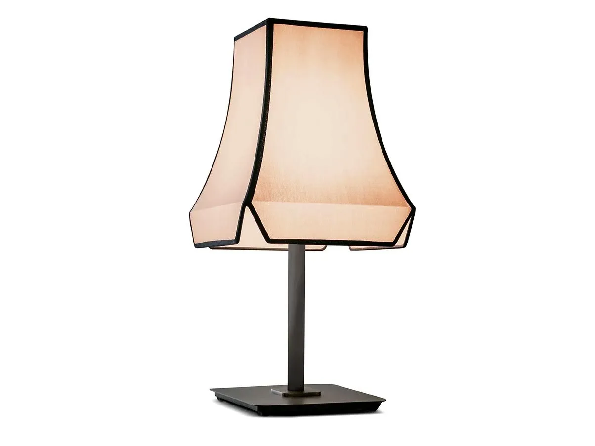 Cloche TA New table lamp with bronze base, Contardi 3