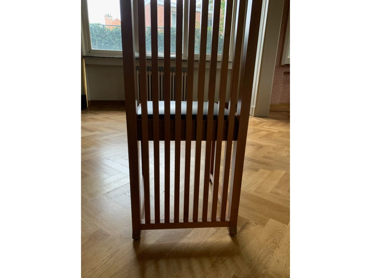 Set 4 sedie di Frank Lloyd Wright in legno, Cassina 5