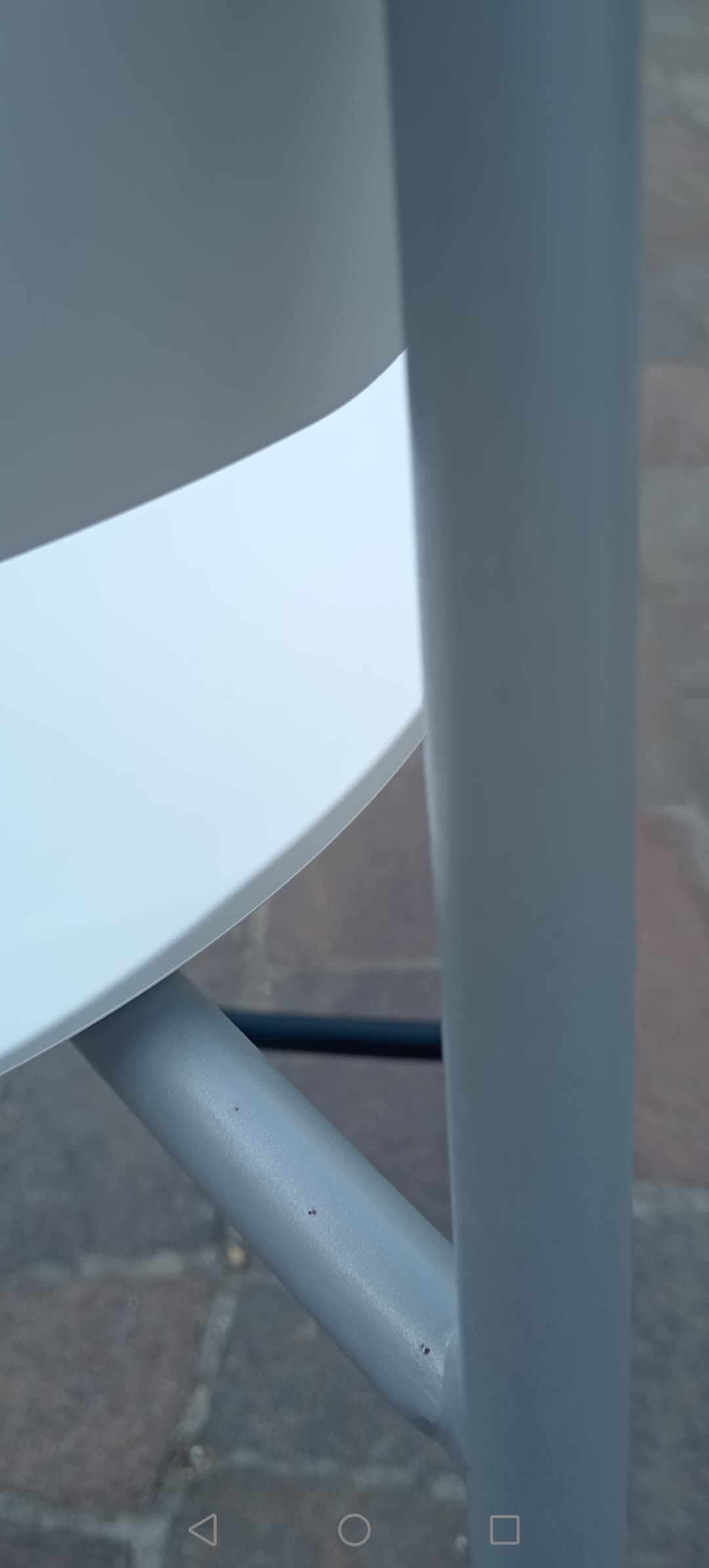 High stool Giò white 17