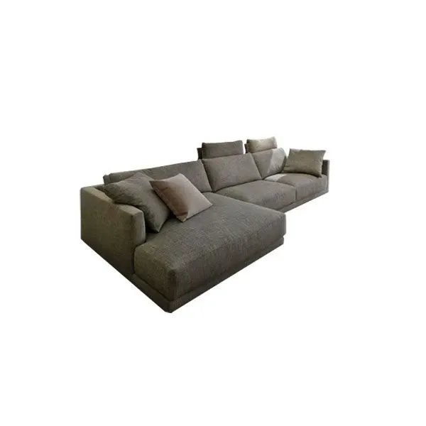 Bristol modular sofa in fabric (gray), Poliform image