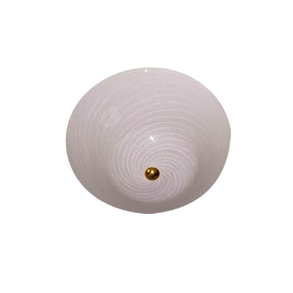 Galassia ceiling lamp in sandblasted crystal, Venini image