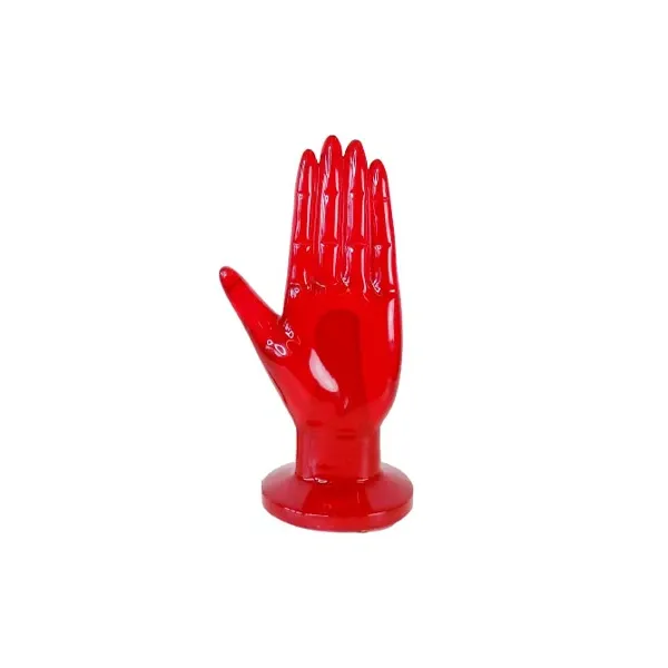 Table lamp by Luigi Serafini (red), Kundalini image