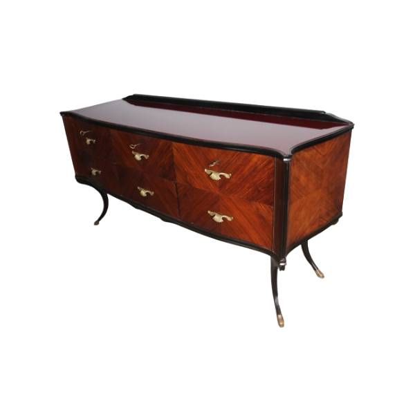 Vintage chest of drawers in rosewood (1950s), image