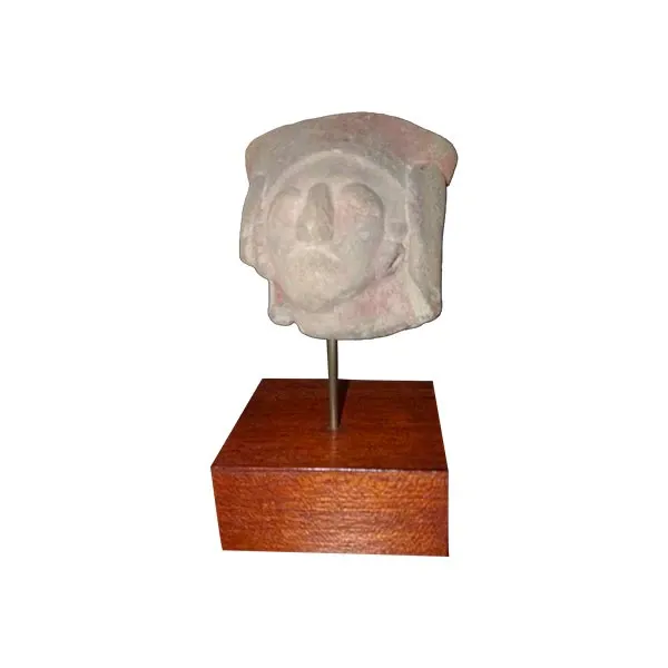 Testina etnica ecuadoriana in terracotta (100 D.C) image