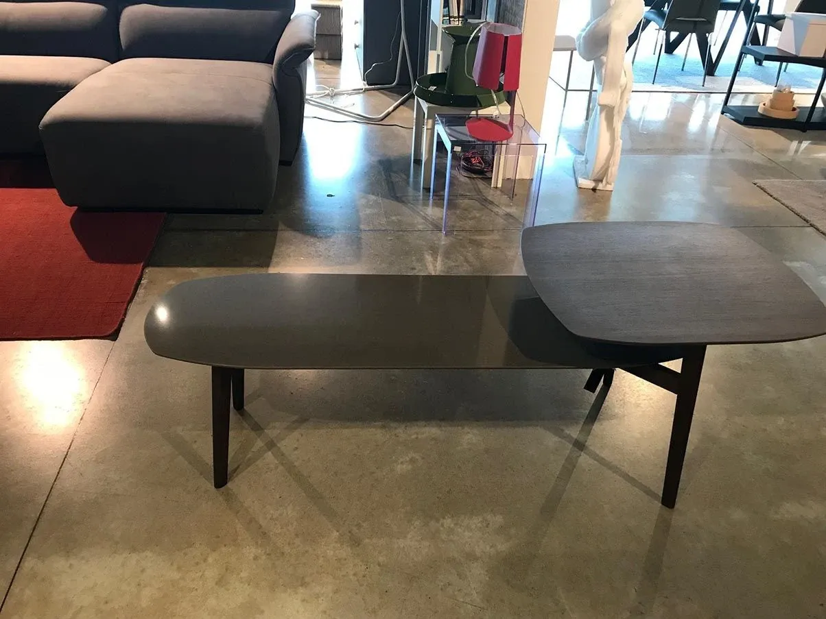 Match coffee table with double top, Calligaris 2