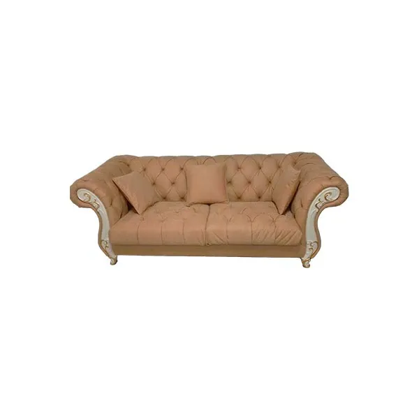 Gabriel 3 seater sofa in fabric (beige), CorteZari image