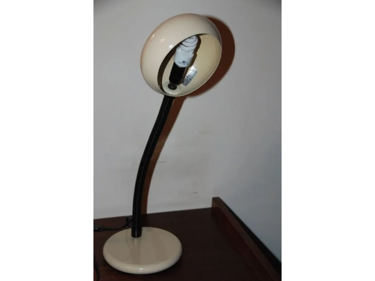 Lampada da tavolo vintage bianco, 4