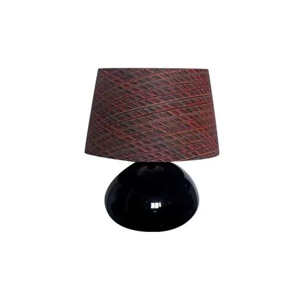 Small table lamp in fabric and ceramic, Missoni image