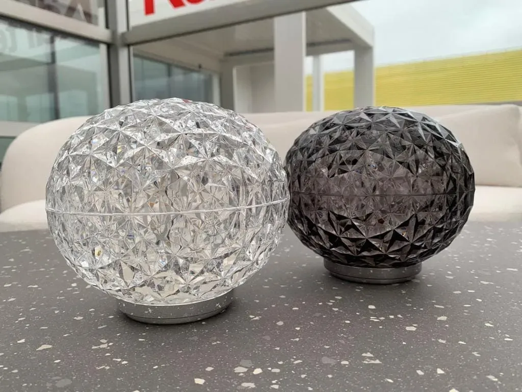 Lámpara de mesa Mini Planet transparente Side