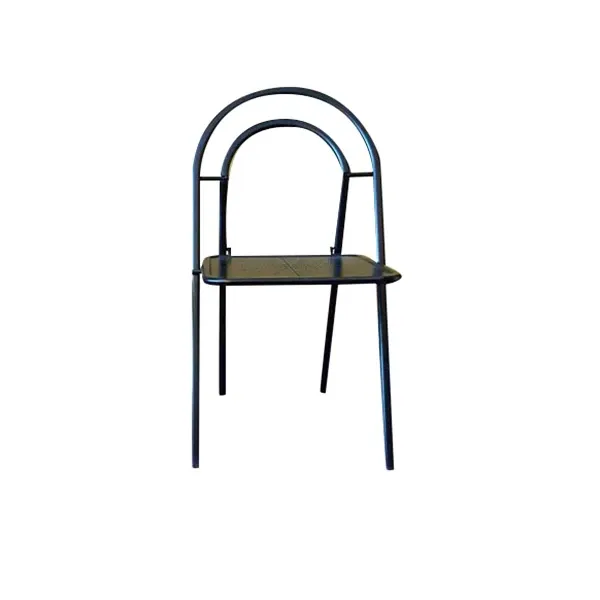 Etoile folding chair in lacquered metal (black), Bieffe image