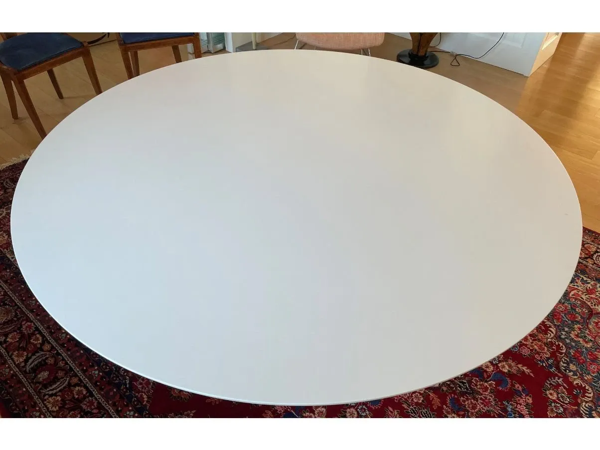 Tavolo rotondo S Table bianco 7