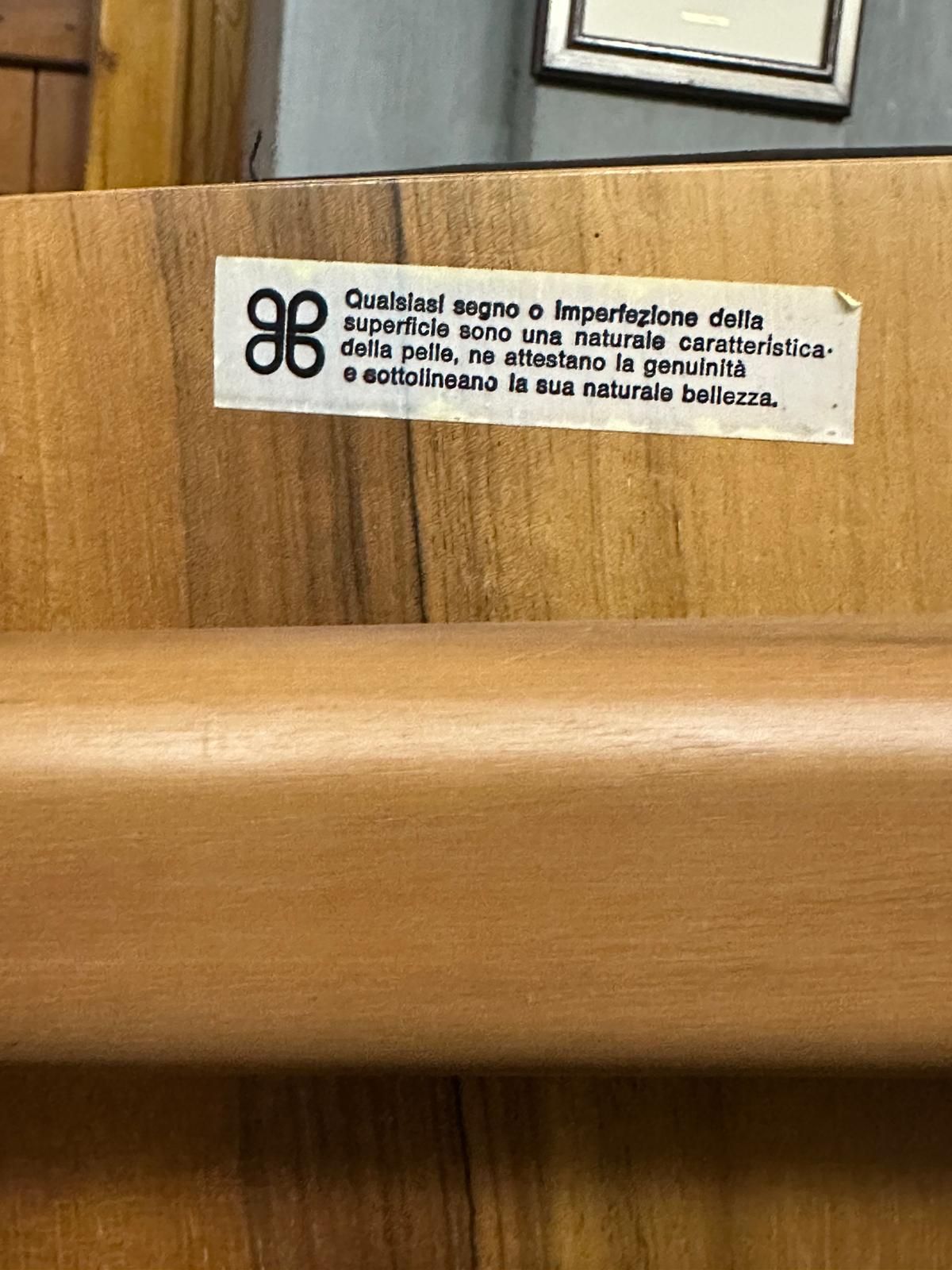 Set di 4 sedie da pranzo modello 1934 765 di Franco Scarpa, Bernini Brand