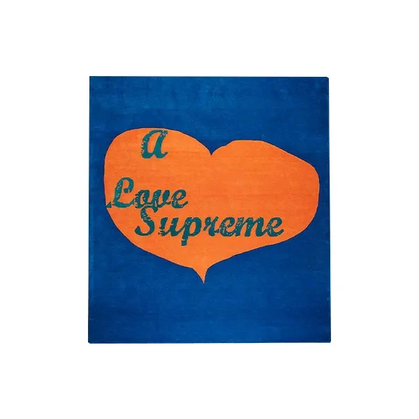 Love Supreme tapestry carpet by Pier Paolo Pitacco in wool image