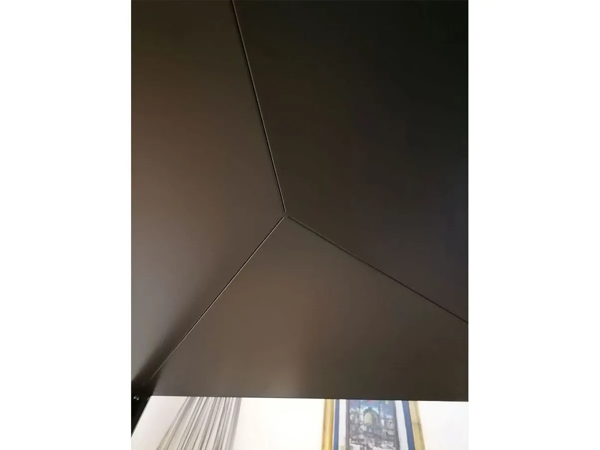 Tavolo rettangolare LessLess alluminio (antracite), Molteni&C 