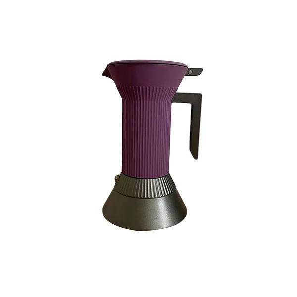 Mach 3 coffee maker in metal (purple), Serafino Zani image