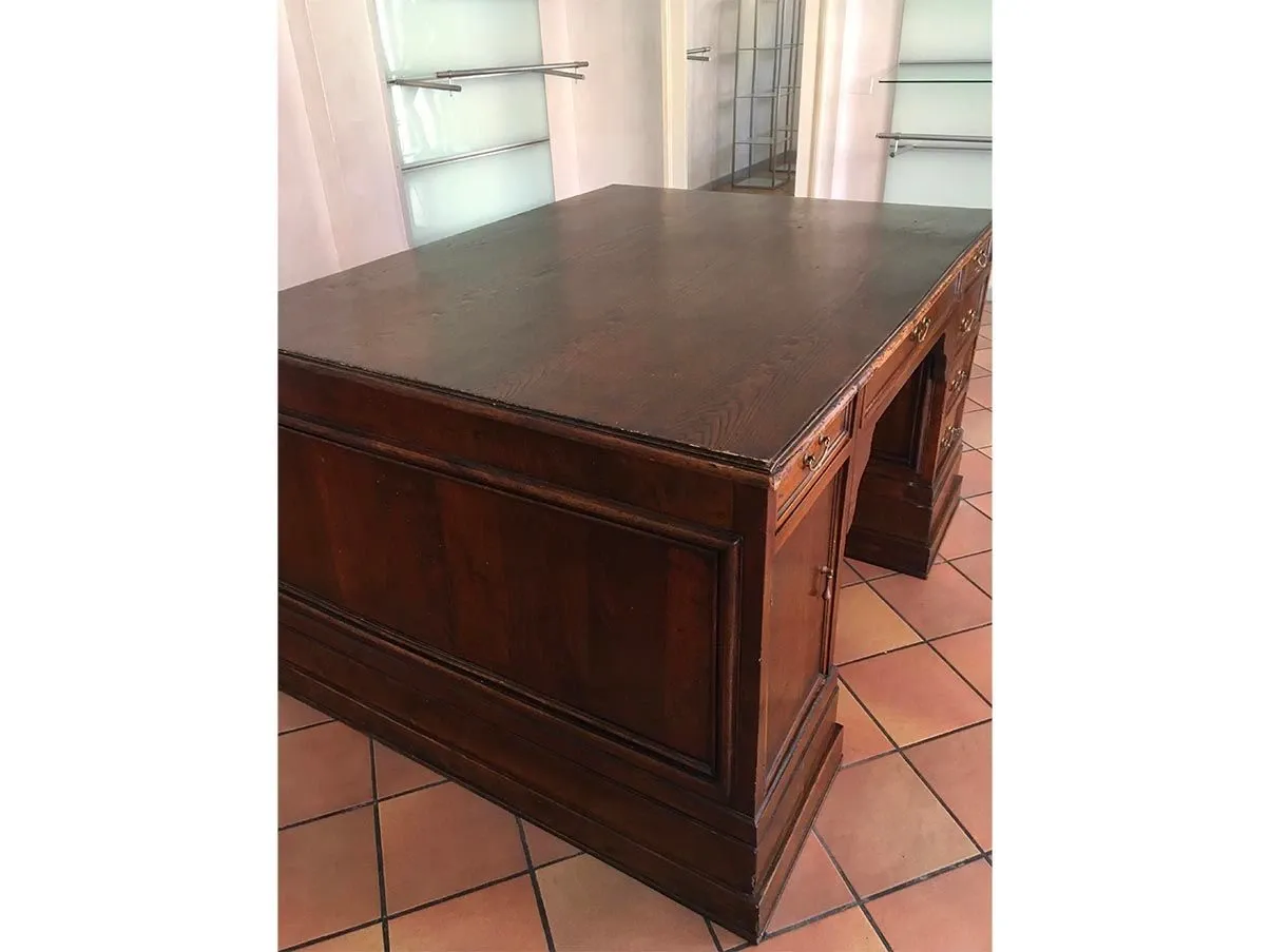 Vintage wooden desk (19th century), 1