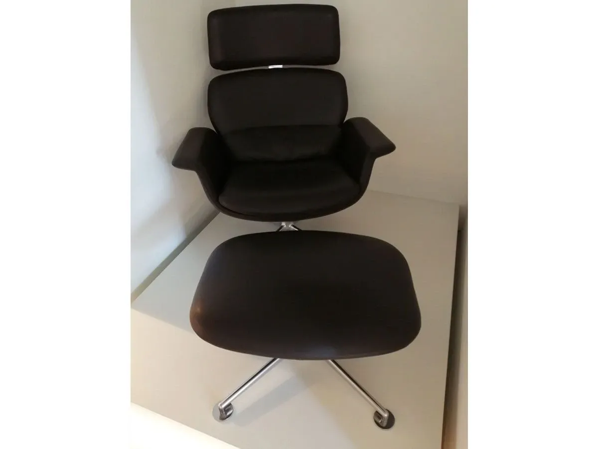 Set poltrona e pouf KN, Knoll 