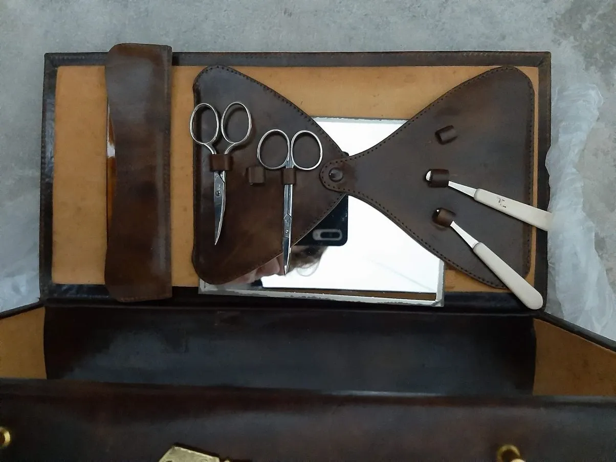 vintage travel set, 8