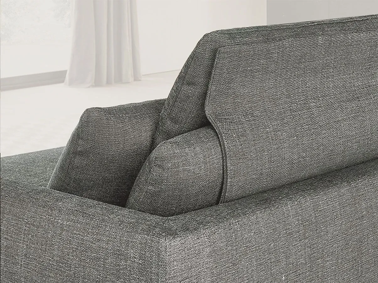 Bristol modular sofa in fabric (gray), Poliform 