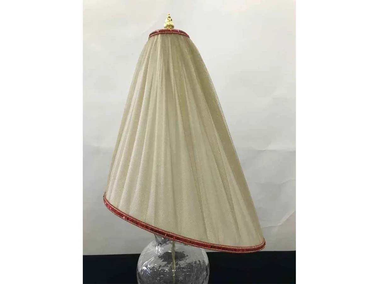 Lampada da tavolo in cristallo trasparente, IPM light 4