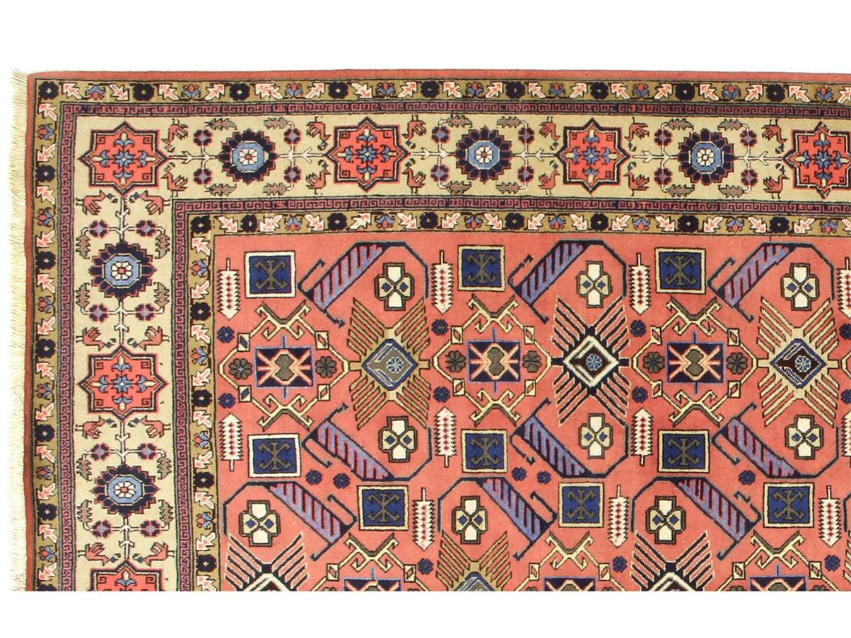 Tappeto vintage Ardebil in lana e seta, Eden Carpets