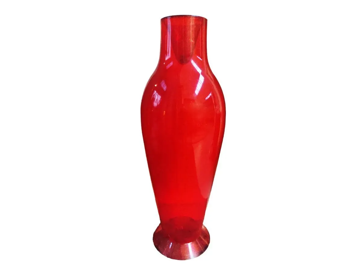 Misses Flower Power red vase, image