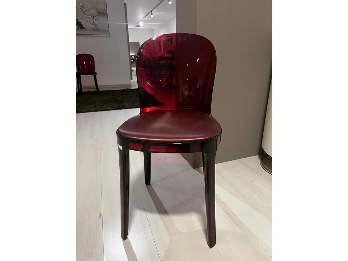 Set 4 sedie Murano Vanity rosse, Magis 6