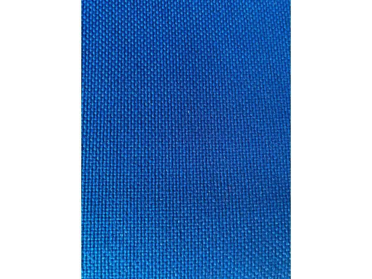 Basket 2 seater sofa in blue fabric 6