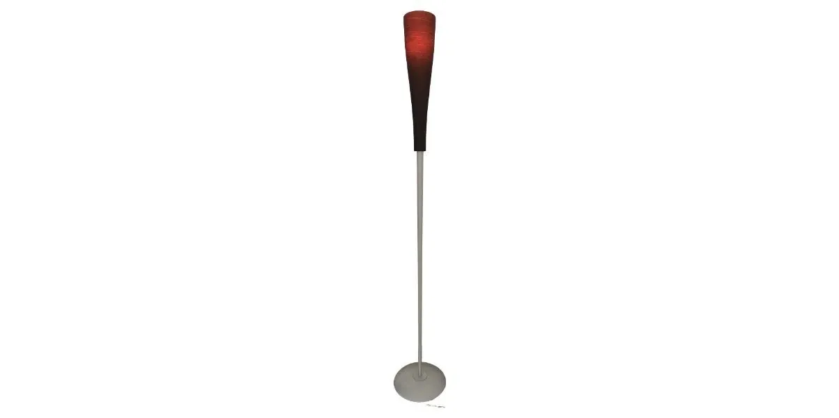 Floor lamp with metal stem, itre image