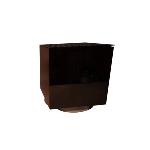 Flower cube in plastic material (black), Cini & Nils image