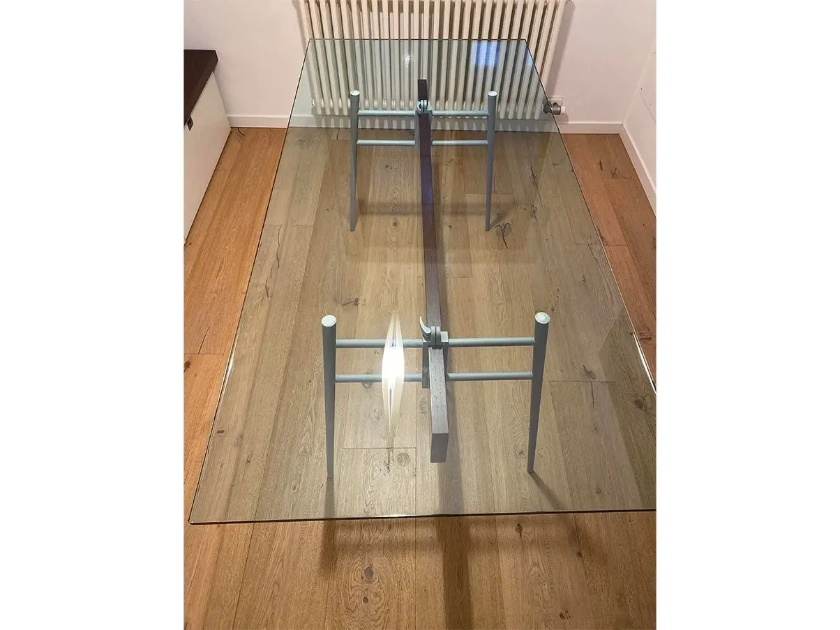 Tavolo Minimammo in vetro trasparente, Cassina 5