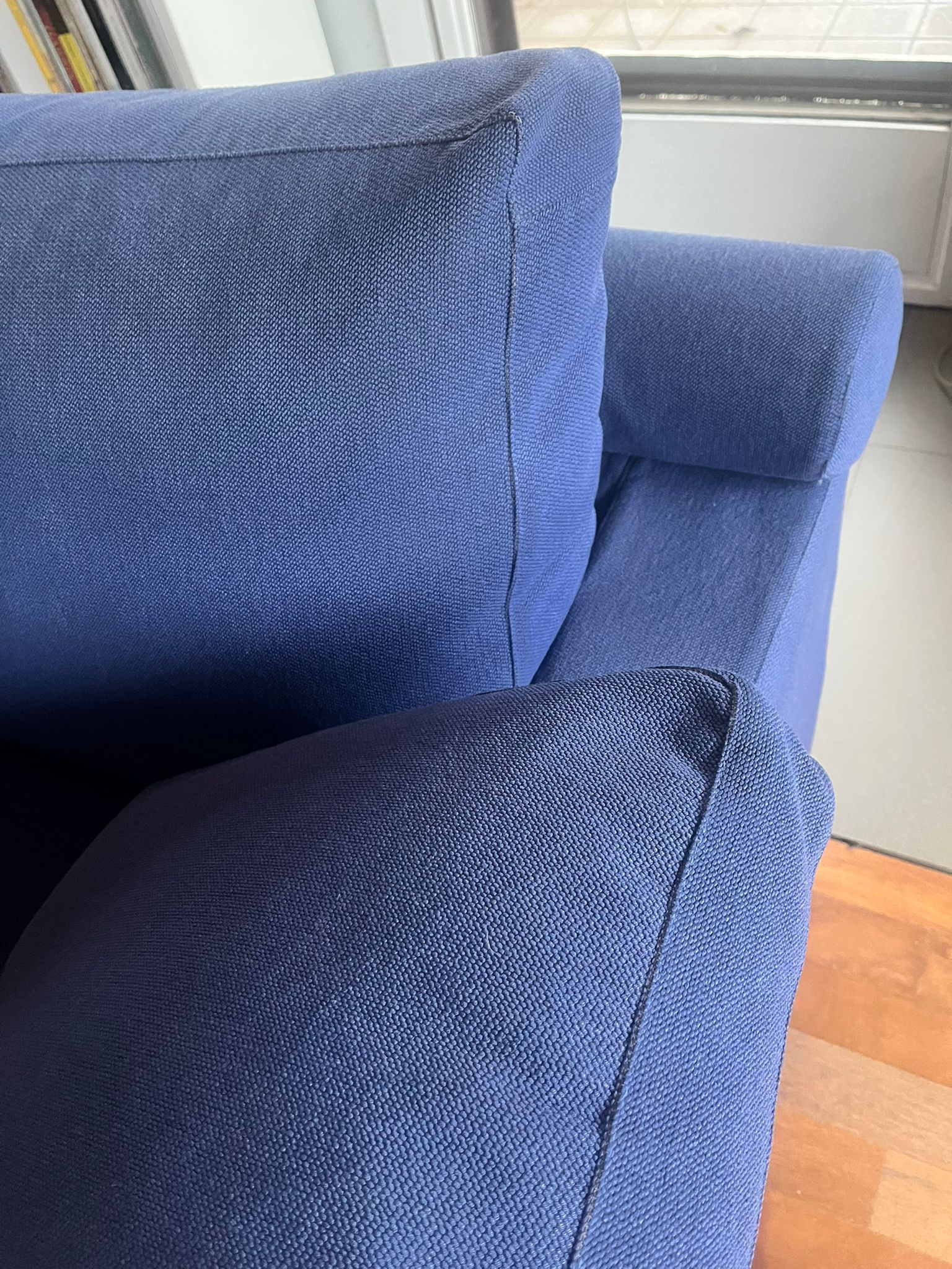 Divano 2 posti Patrik rivestito in tessuto (blu), Flexform  Details