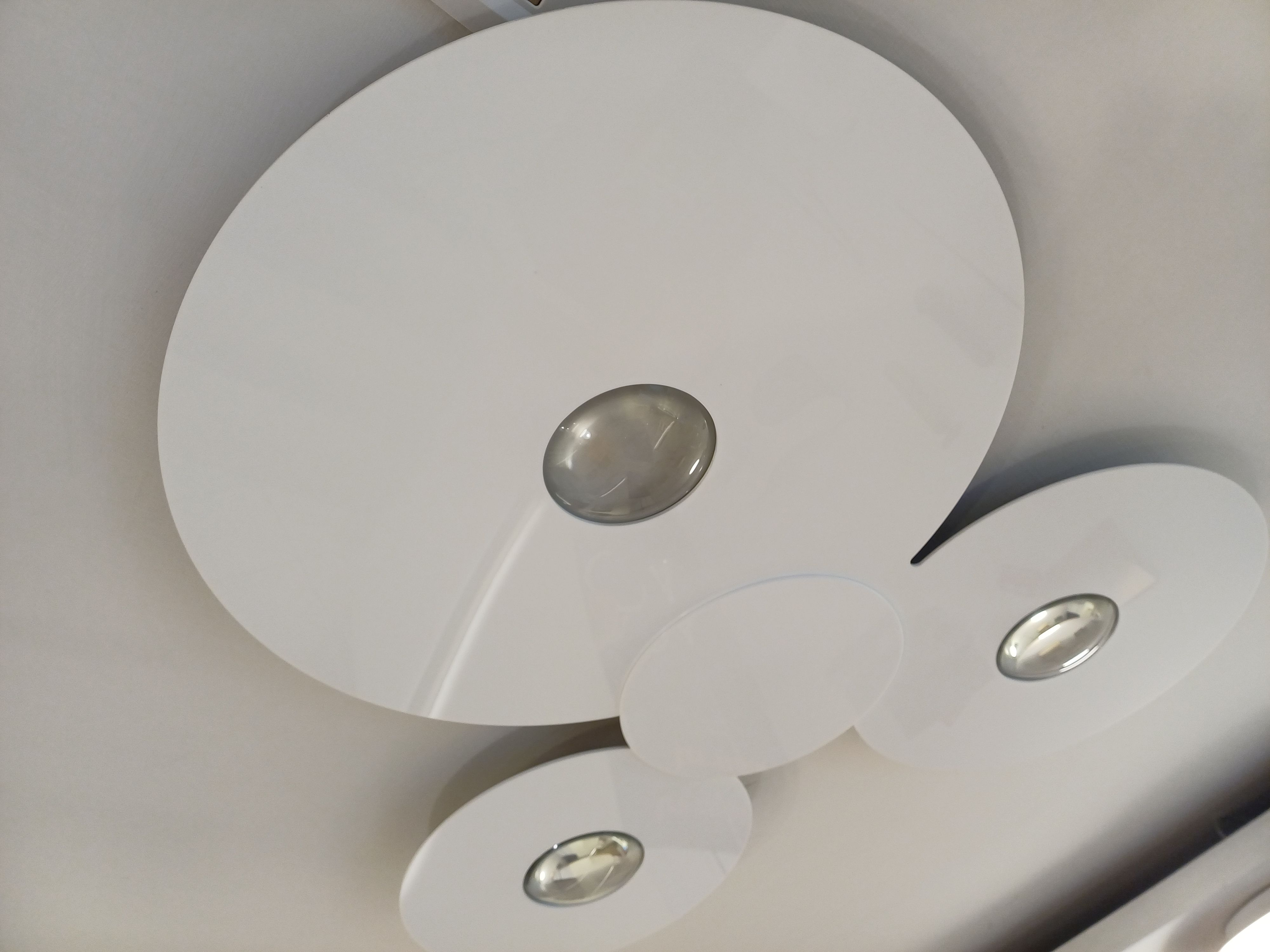 Deckenleuchte Bugia in Weiß von Andrea Tosetto Side