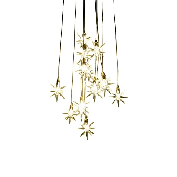 Lampada da soffitto Stelline in vetro pyrex, Anacleto Mariani 