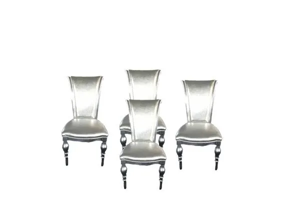 Set 4 Zoe (silver leather), CorteZari 2