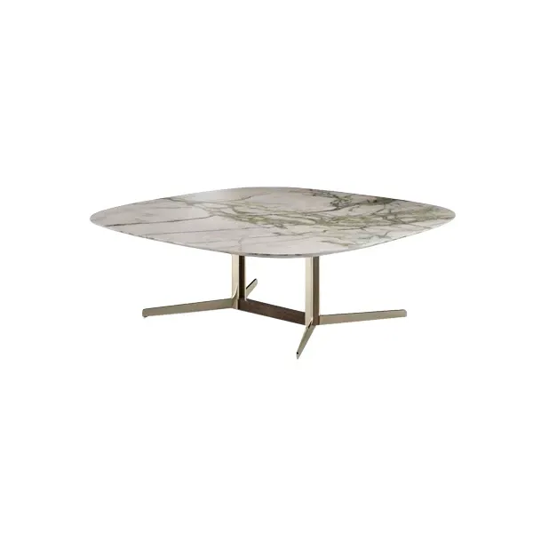 Campus coffee table in Calacatta marble (green), Natuzzi image