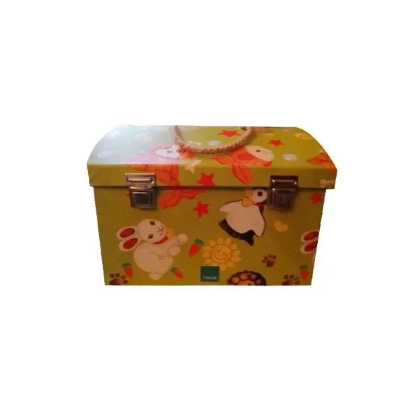 Children's trunk with ceramic cup and plate, Thun image