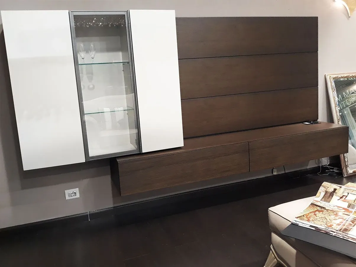 Sistema a parete I-Modulart con casse integrate 1