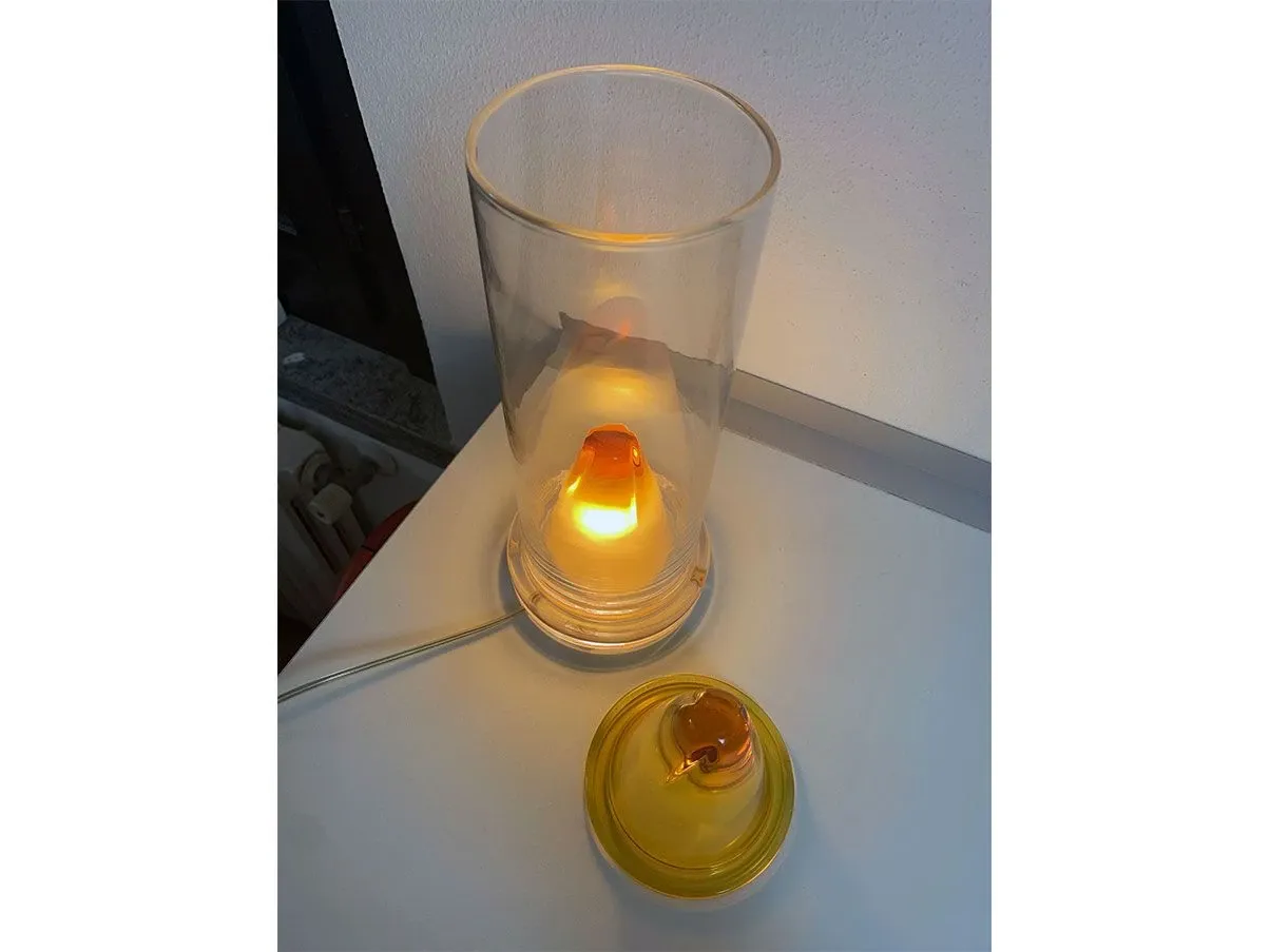 Nerolia glass diffuser table lamp (dimmer), Oluce 5