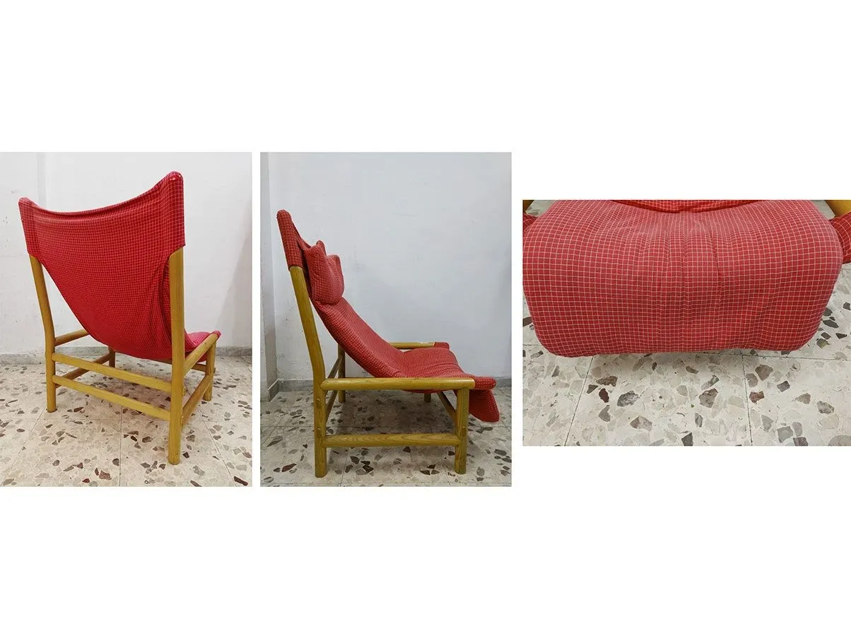 Poltrona vintage Carmina di Carlo Santi (anni '70), Arflex 3