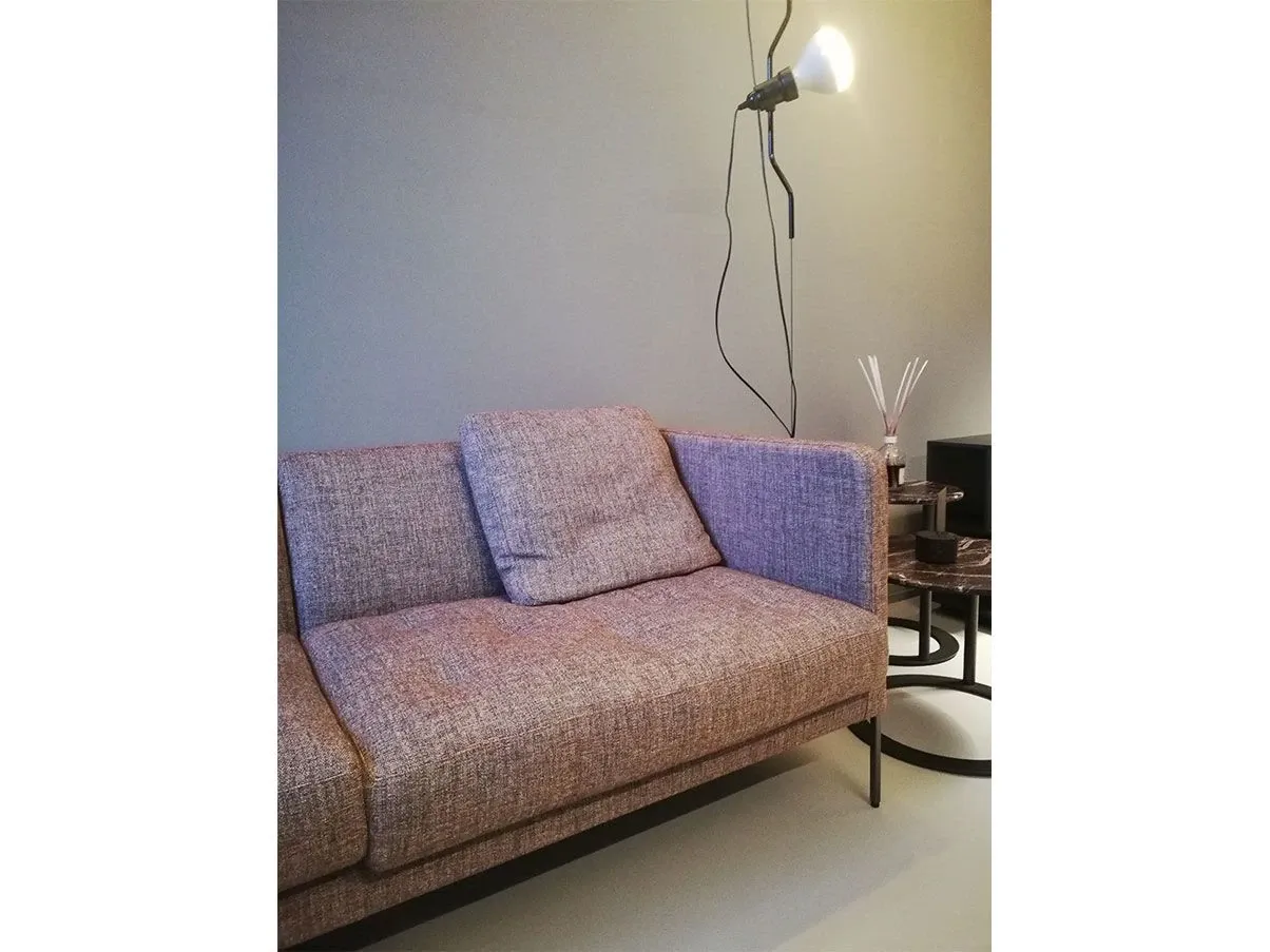 2-Sitzer Sofa Easy Lipp aus Stoff (bordeaux) 1