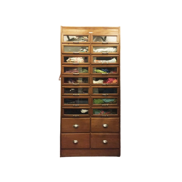Armadio/cassettiera Inglese in legno massiccio ('900), image