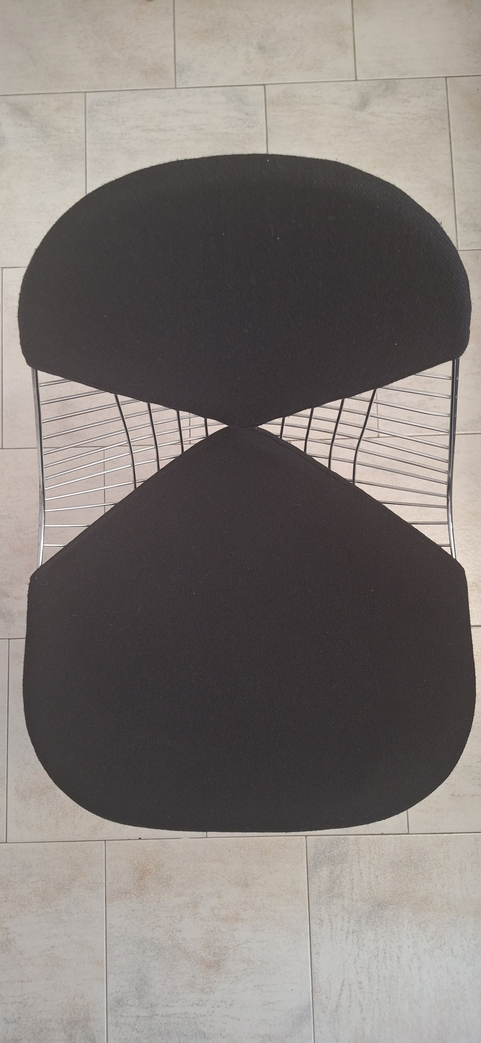 Coppia di Wire Chair DKR-2 di Charles & Ray Eames Defects