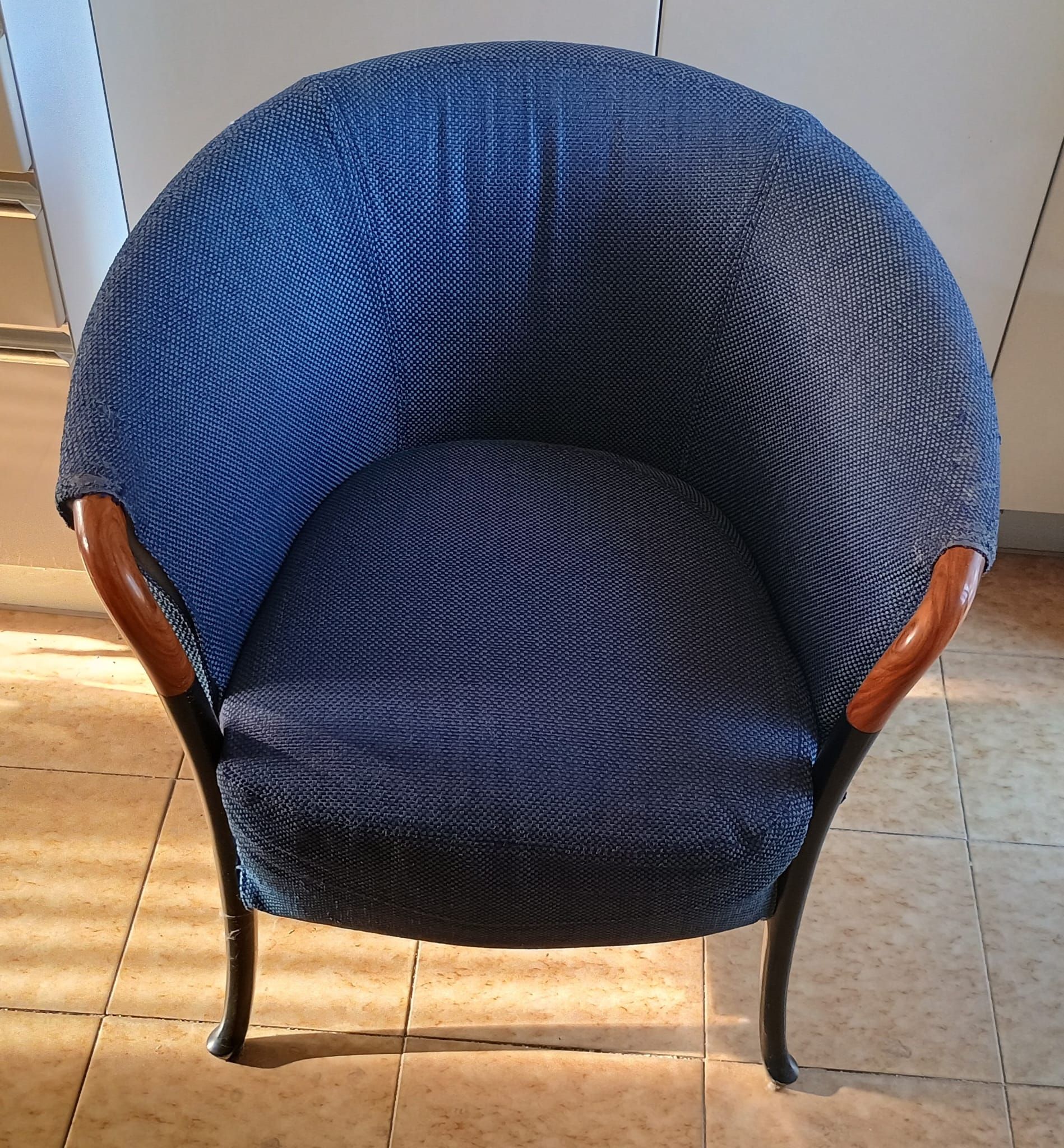 Progetti fabric armchair (blue), Giorgetti Main