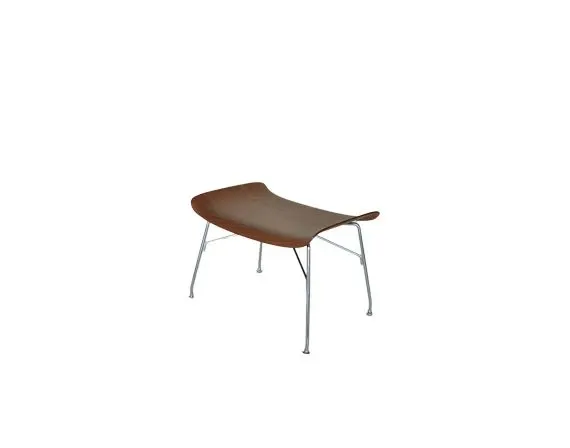 Tavolino o poggiapiedi S/Wood di Philippe Starck, Kartell image