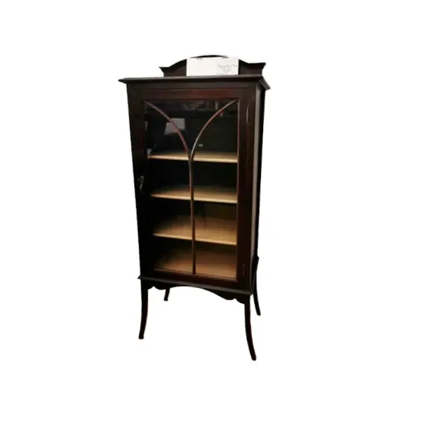 Vintage Liberty display cabinet in mahogany wood (late 19th century), image