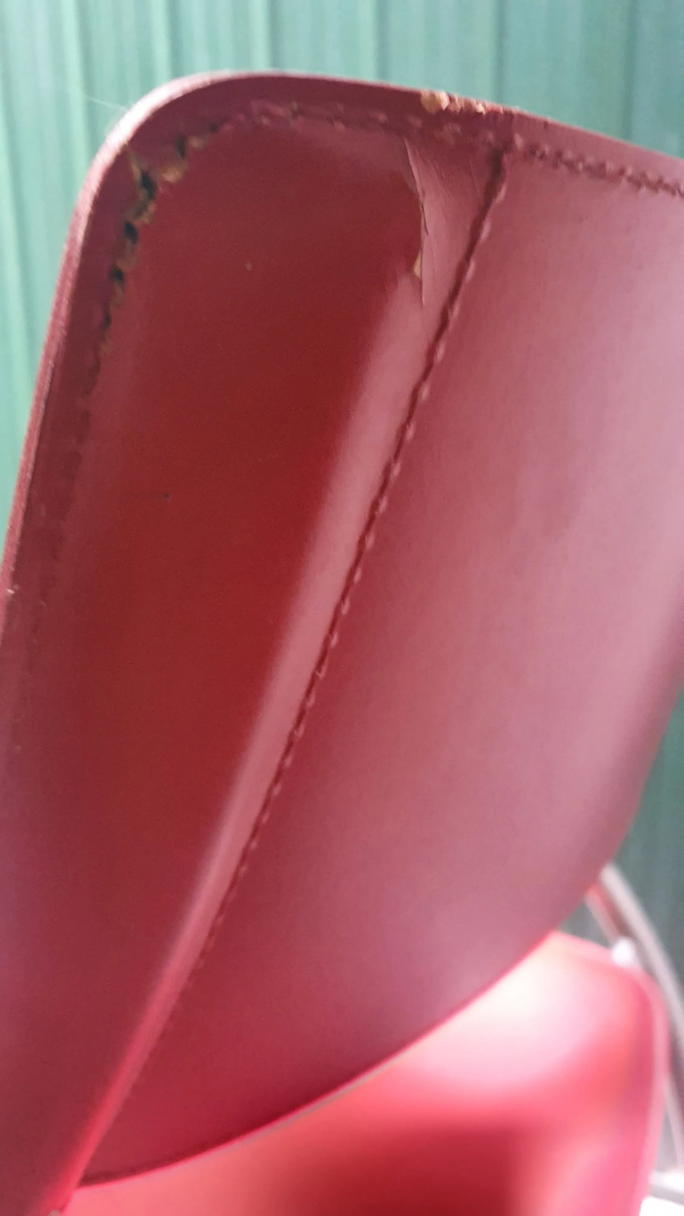 Sedia Leather Atomic Floating Chair (rosso), Calligaris 7