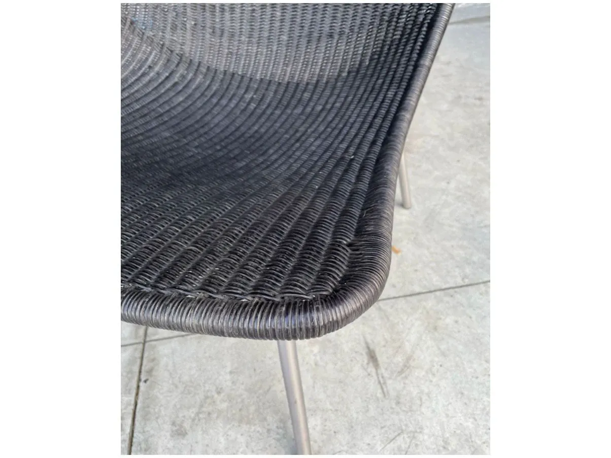 Poltroncina Fibonacci in acciaio grigio, Janus et Cie 5